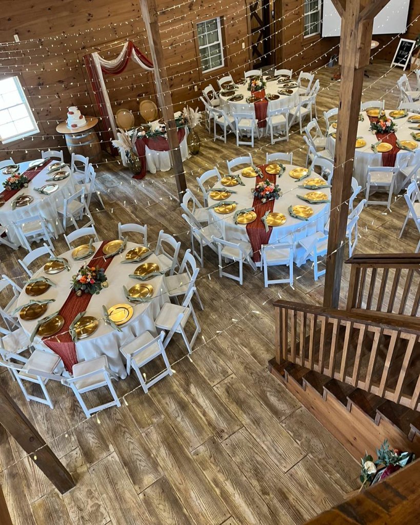 Wedding celebration at Patterson Family Barn